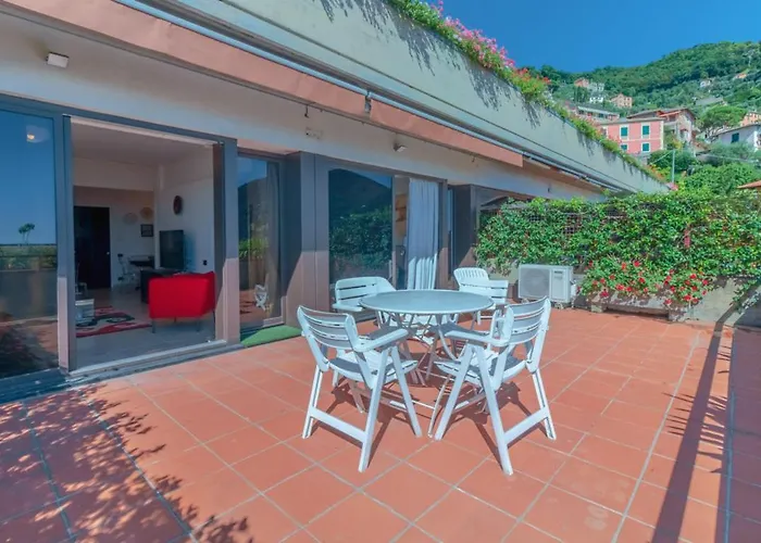Casa Carlotta Tranquillita Con Vista Mare Lägenhet Camogli
